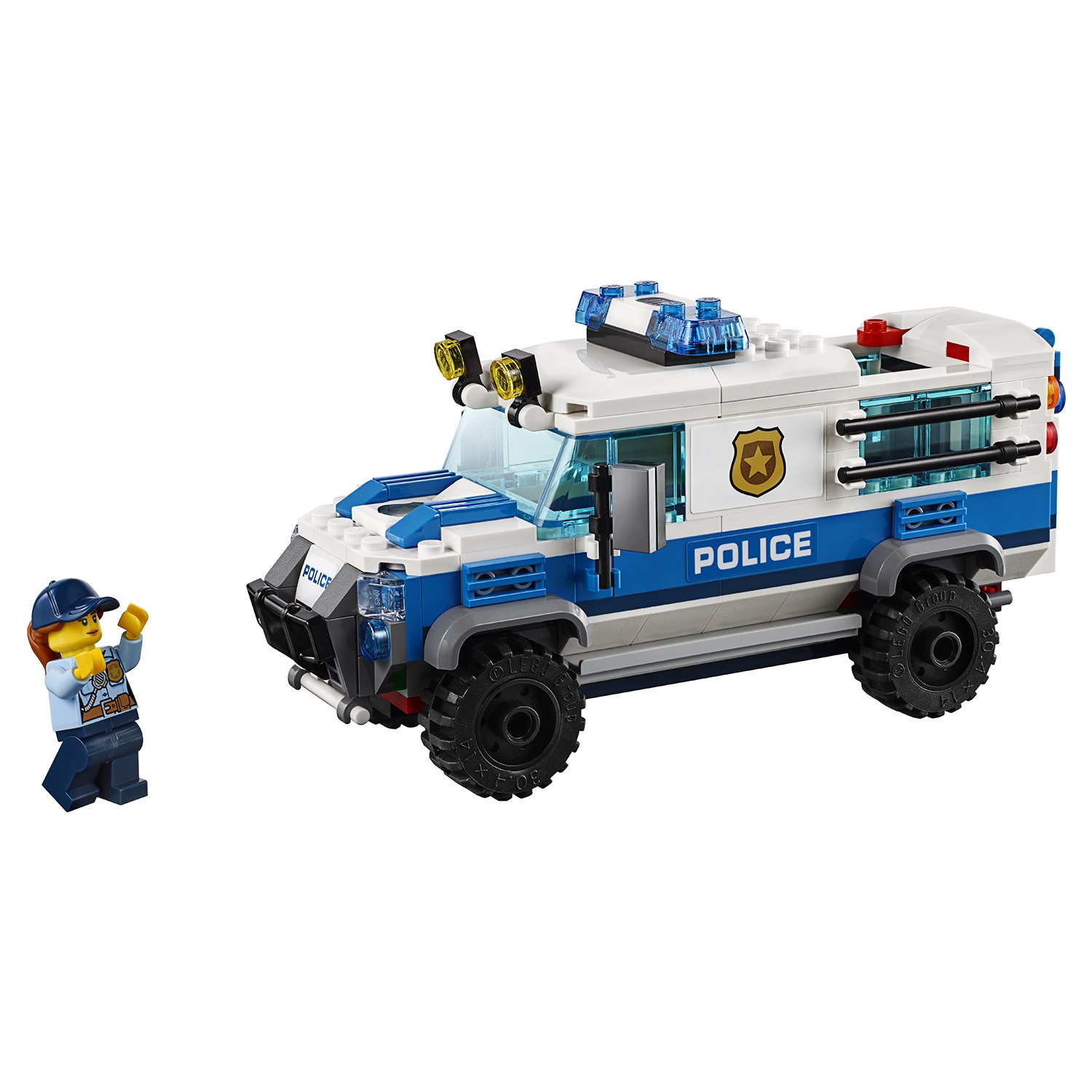 Конструктор из серии Lego City Police - Воздушная полиция: кража бриллиантов  